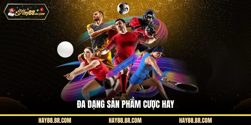 Đa dạng sản phẩm cược hay